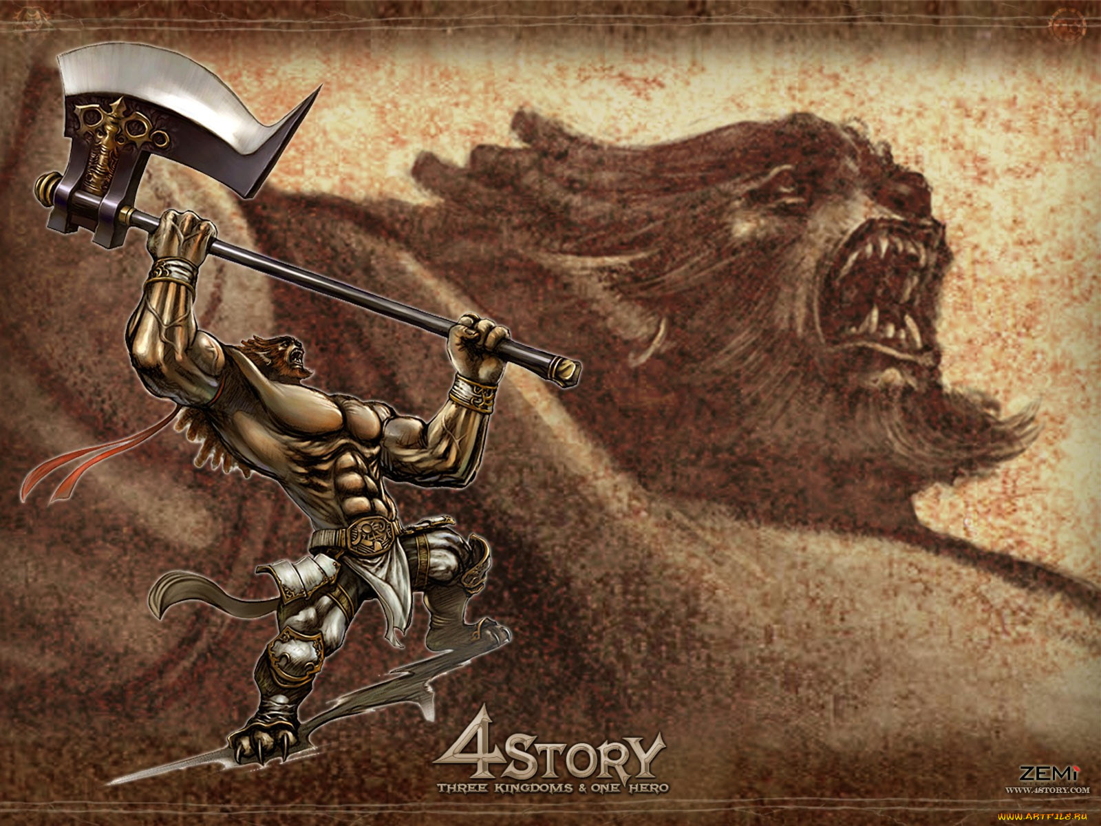 story, jnline, , , 4story, three, kingdoms, one, hero